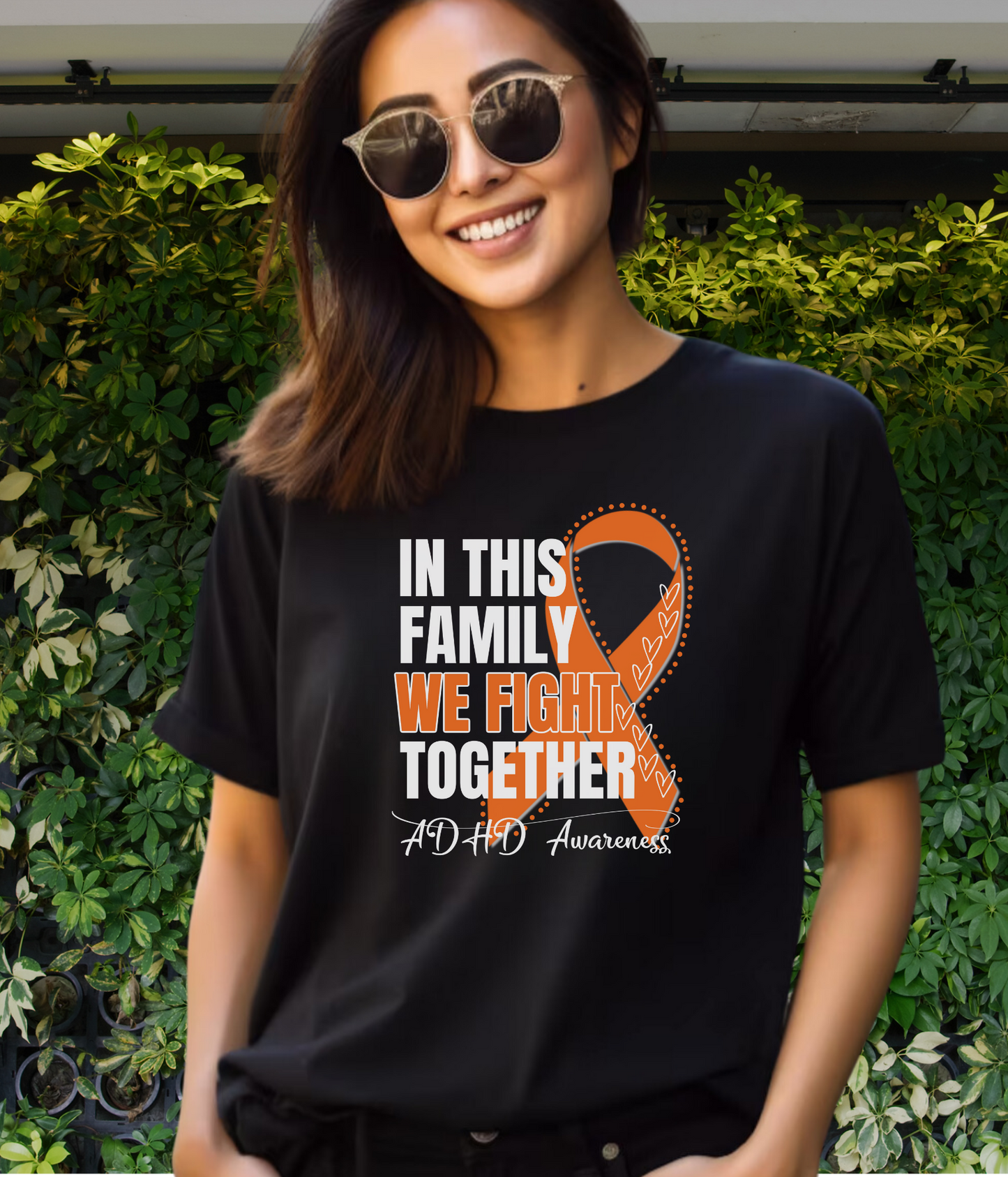 ADHD Awareness Shirt- In This Family We Fight Together