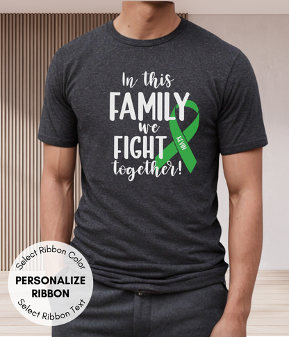 Celiac Disease Shirt Personalized- In This Family We Fight Together