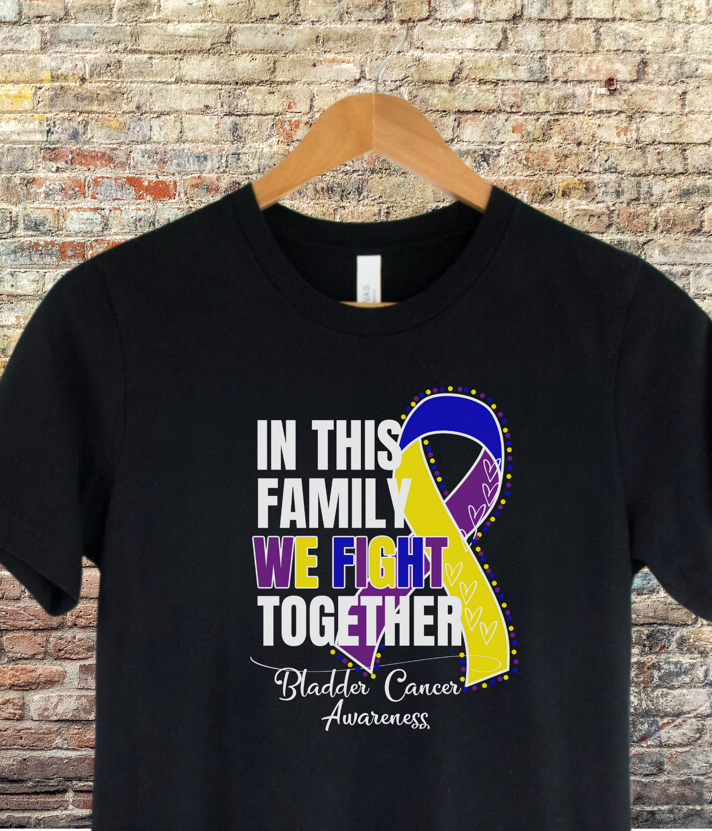 Bladder Cancer Awareness Shirt- In This Family We Fight Together