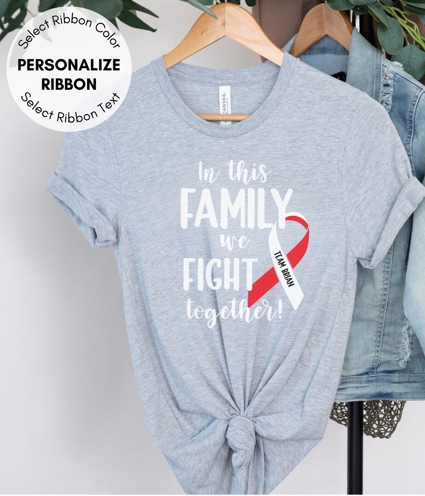 Squamous Cell Carcinoma Shirt Personalized- In This Family We Fight Together