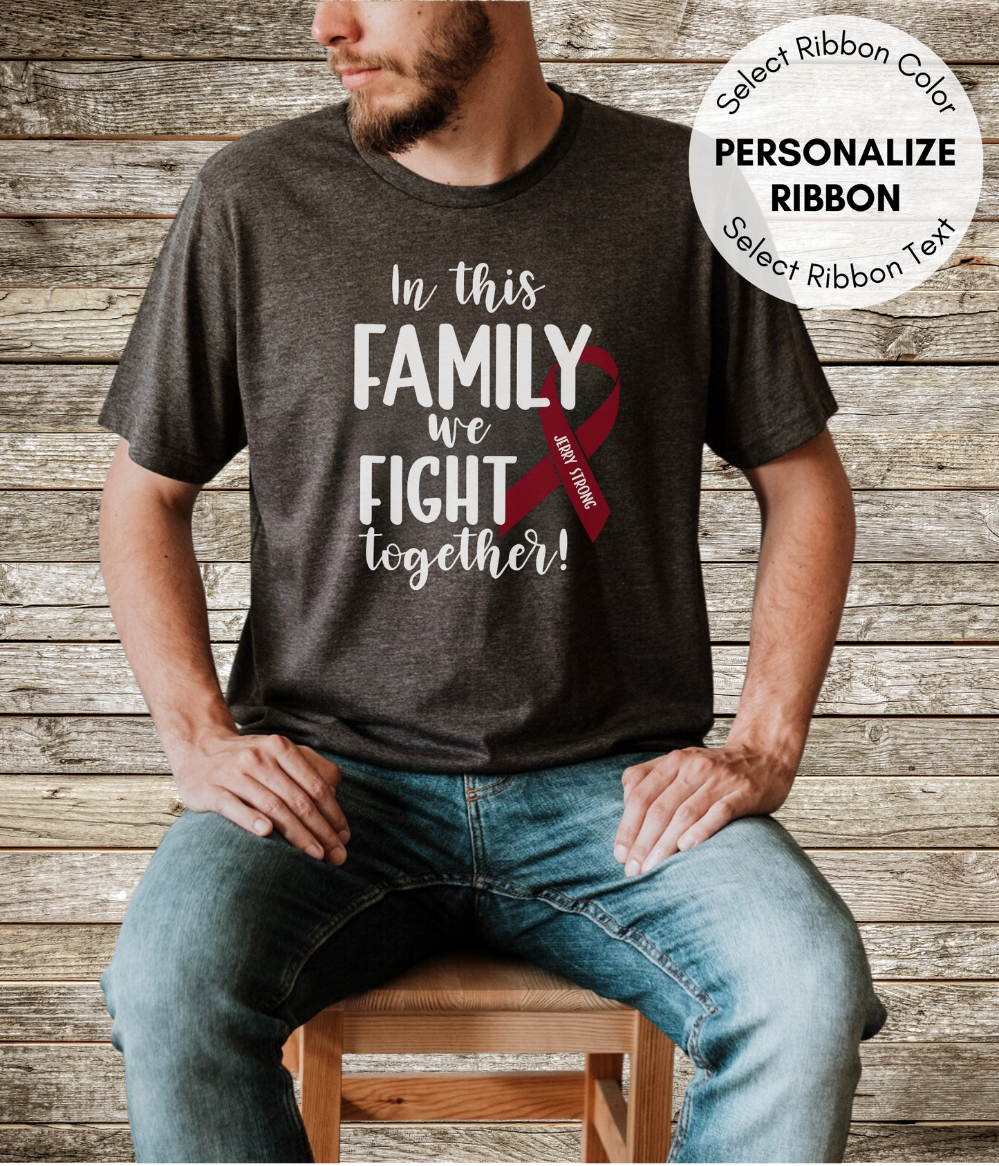 Multiple Myeloma Shirt Personalized- In This Family We Fight Together