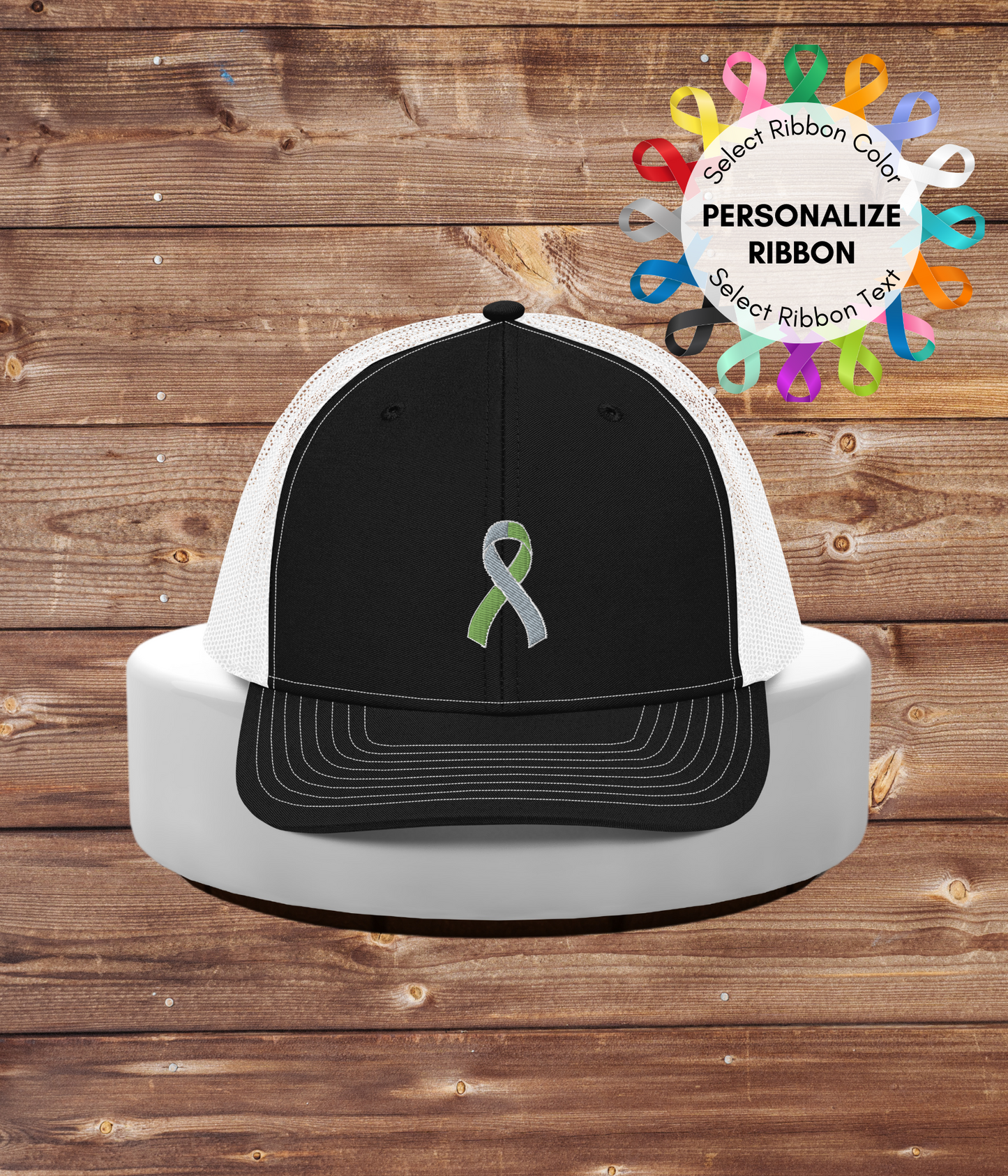 Personalized Awareness Ribbon Cap