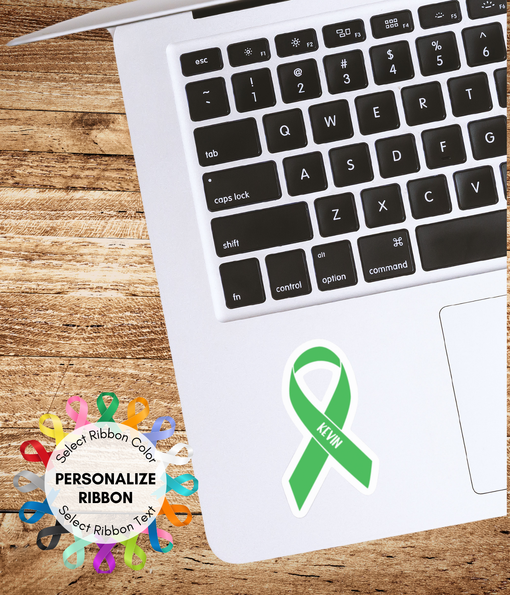 Flash Ribbon Sticker Custom Name and Message Ribbon Sticker – THE TOGETHER FIGHT